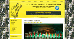 Desktop Screenshot of corpoemovimento99.com
